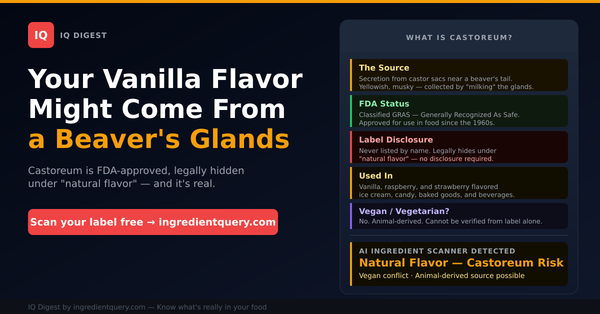 Your Vanilla Flavor Might Come From a Beaver's Glands